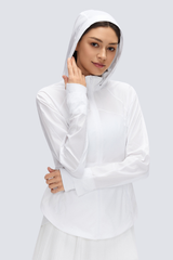 Women's UV Protection Quick Dry Packable Thumb Hole Hoodie