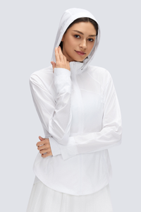 Women's UV Protection Quick Dry Packable Thumb Hole Hoodie
