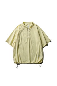 Unisex Lightweight Half Zip Stand Collar Quick Dry T-shirt