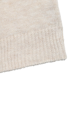 Geometric pattern knitted sweater