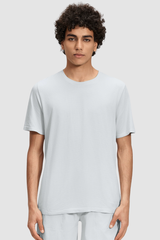 Men's Summer Seamless Round-Neck Solid Sports Tee