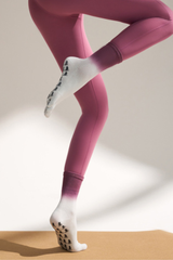 Women's Tie-Dye Crew Yoga Grip Five-Toe Socks