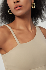 Women's Asymmetrical One-Shoulder Sports Bra