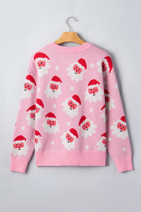 Women's Fall/Winter Christmas Santa Claus Knit Sweater