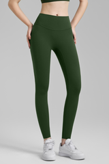 Women's Athletic Nude-Feel Sculpting LYCRA Yoga Leggings