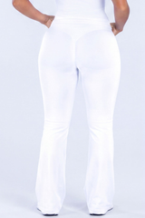 Women’s Butt Lifting Slim Athletic Bell Bottom Leggings