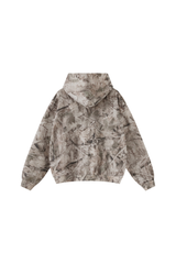 Men's Loungewear Camo Print Loose Drop Shoulder Hoodie