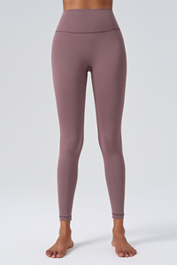 Women's High-waist shaping Tucking Nine-inch Leggings