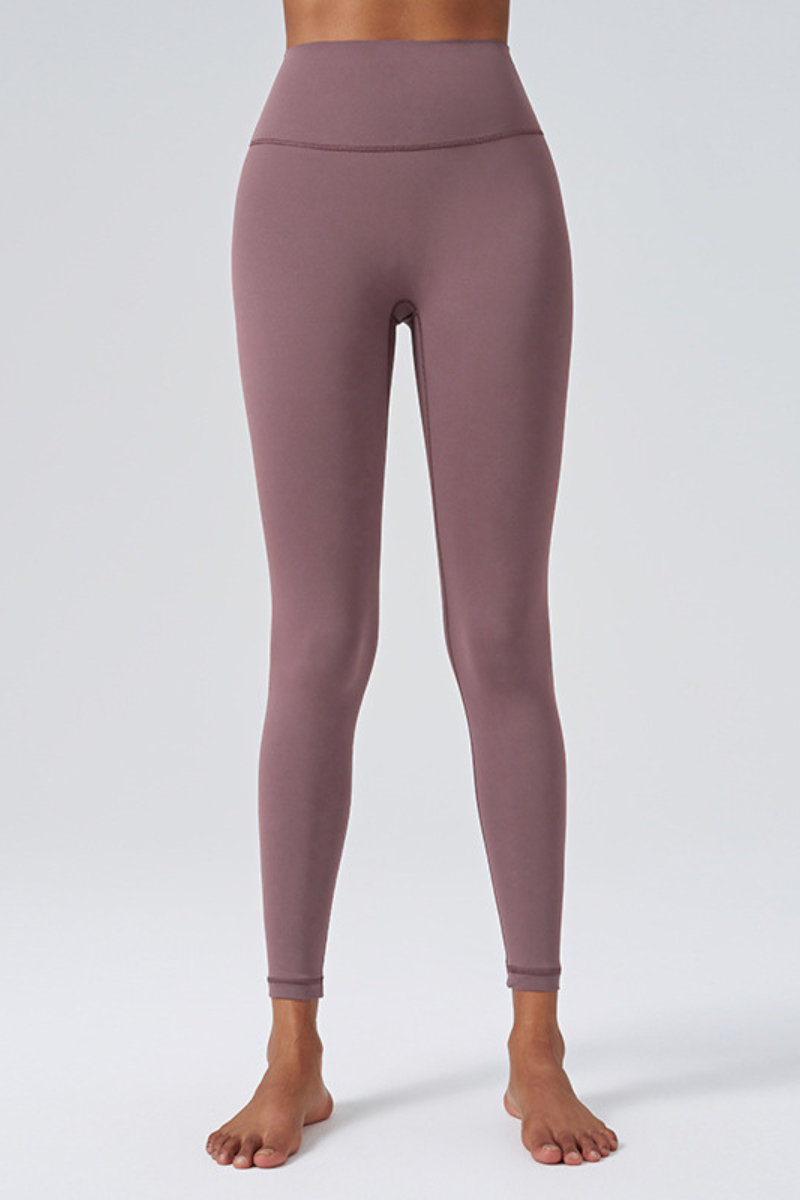 Women's High-waist shaping Tucking Nine-inch Leggings