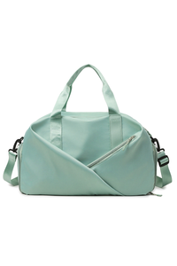Minimalist Multi-Compartment Side Zipper Gym Travel Bag