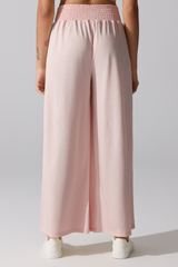 Women's Fall Soft Twisted High Waist Loose Wide Leg Pants