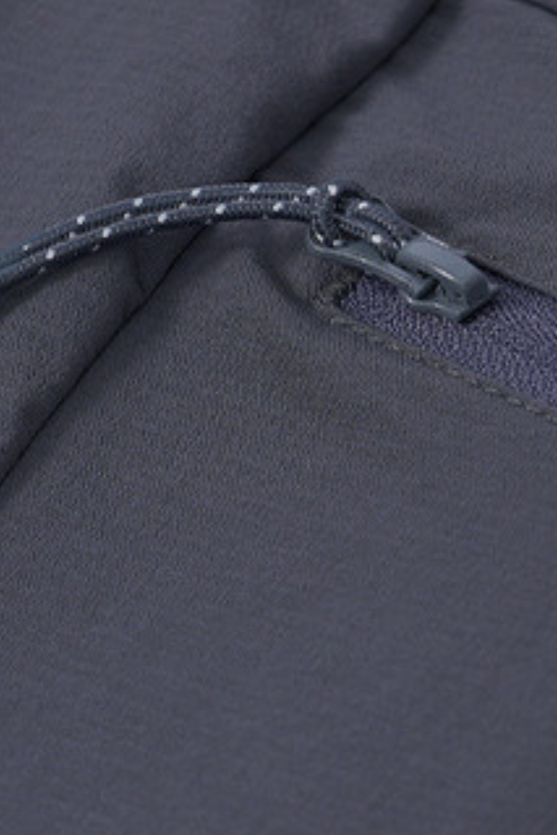 Men's Lightweight Buckle Belt and Zip Pocket Sports Pants