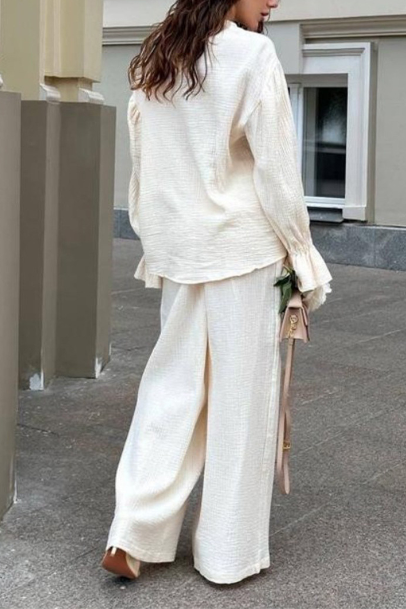 Lantern-style sleeve top set