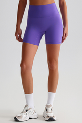 Women's Mid-Rise Butt-Lifting  Sport Shorts