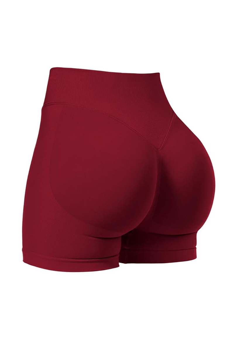 Women's Seamless High Waist Butt Lifting Yoga Shorts