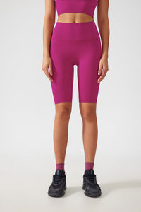 Women Free Size No Embarrassment Line Tummy Tucking Hip Lifting Fitness Sports Yoga 5/10 Shorts