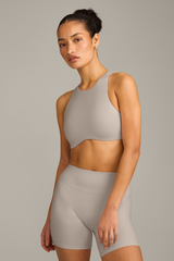 Women's Yoga Sets: Cutout Back Top and High Waist Shorts