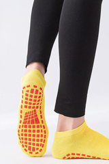 Women's Athletic Silicone Non-Slip Low-Cut Yoga Socks