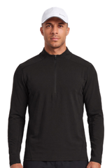 Men's Fall Half Zip Long Sleeve Cooling Sports Hiking T-shirt