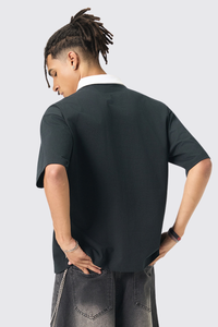 Men's Quick Dry UV Protection Color Block Varsity T-Shirt