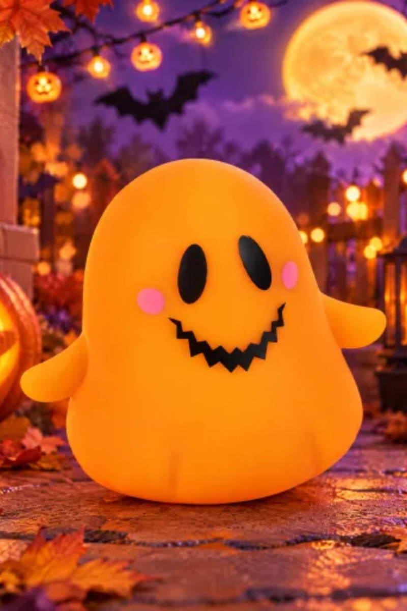 Halloween Festival Ghost TPR Funny And Novelty Squishy Toy