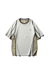 Unisex Color Block Printed Quick-Dry Relaxed T-Shirt