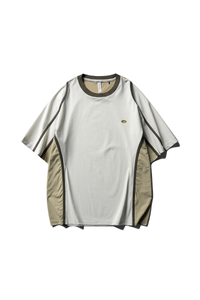 Unisex Color Block Printed Quick-Dry Relaxed T-Shirt