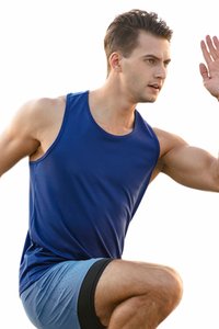 Men's Summer Racerback Quick Dry Athletic Tank Top