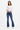 Women's High Waist Stretch Slim Flare Jeans