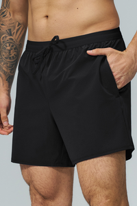 Men's Soft Water-Resistant Drawstring Outdoor Running Shorts