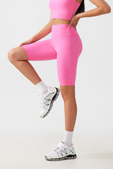 Women Free Size No Embarrassment Line Tummy Tucking Hip Lifting Fitness Sports Yoga 5/10 Shorts