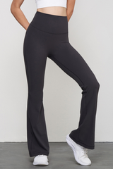 Women's High Waist No Seam Naked Feel  Flare Yoga Pants