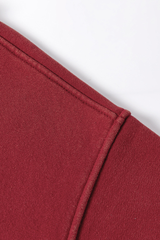 Men's Washed Fleece-lined Hoodie