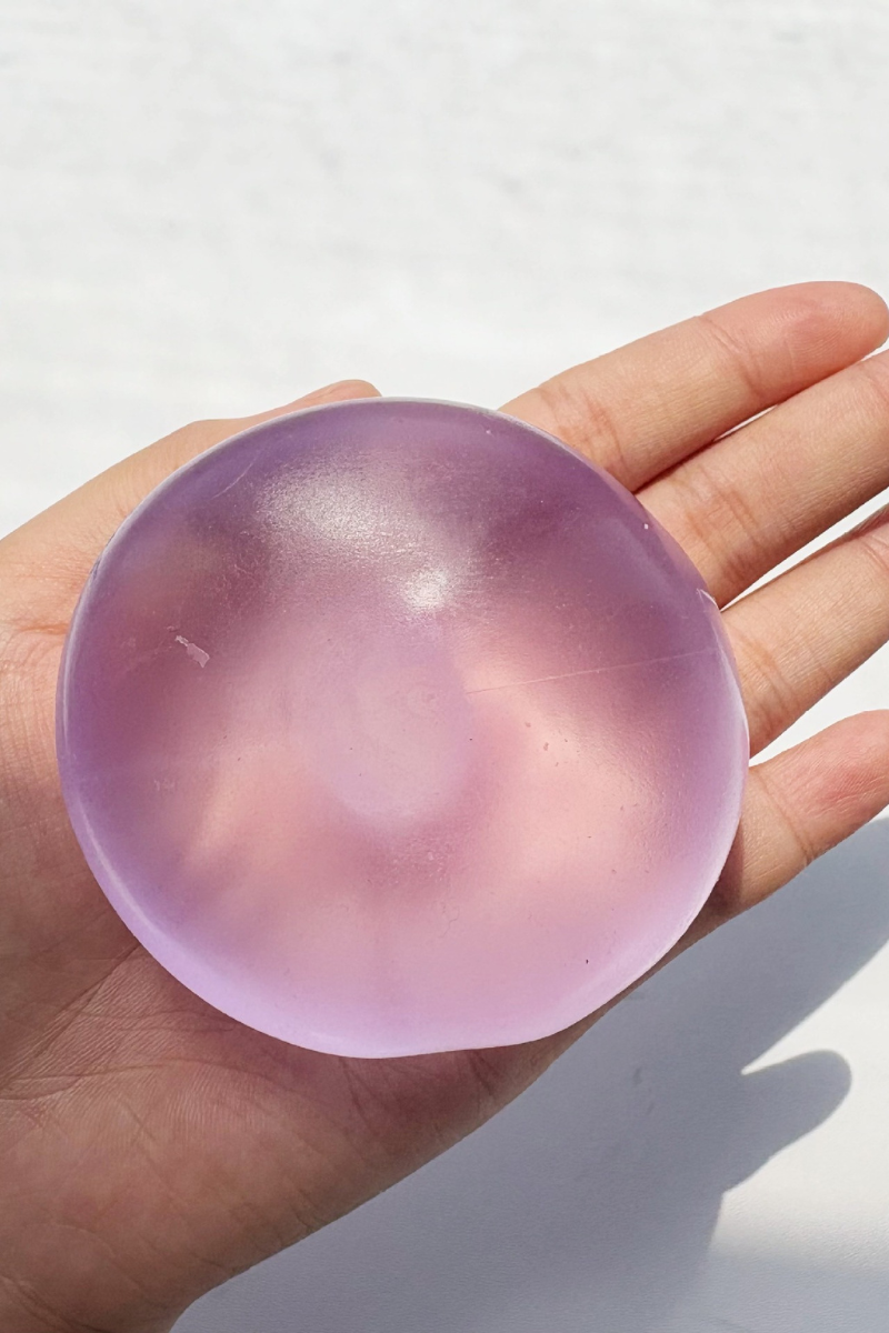 2.36in Sensory Fidget Toy Clear Vaseline Squishy Ball