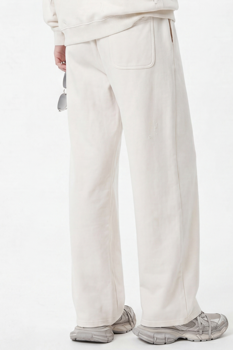 Unisex Fall 430G Heavyweight Drawstring Relaxed Sweatpants