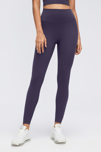 Women's Naked Feeling High Waist No Front Seam Yoga Leggings