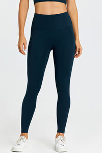 Solid High-Waisted Leggings