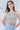 Women Low Impact Fixed Cup Longline Sports Bra Yoga Pilates Fitness Top