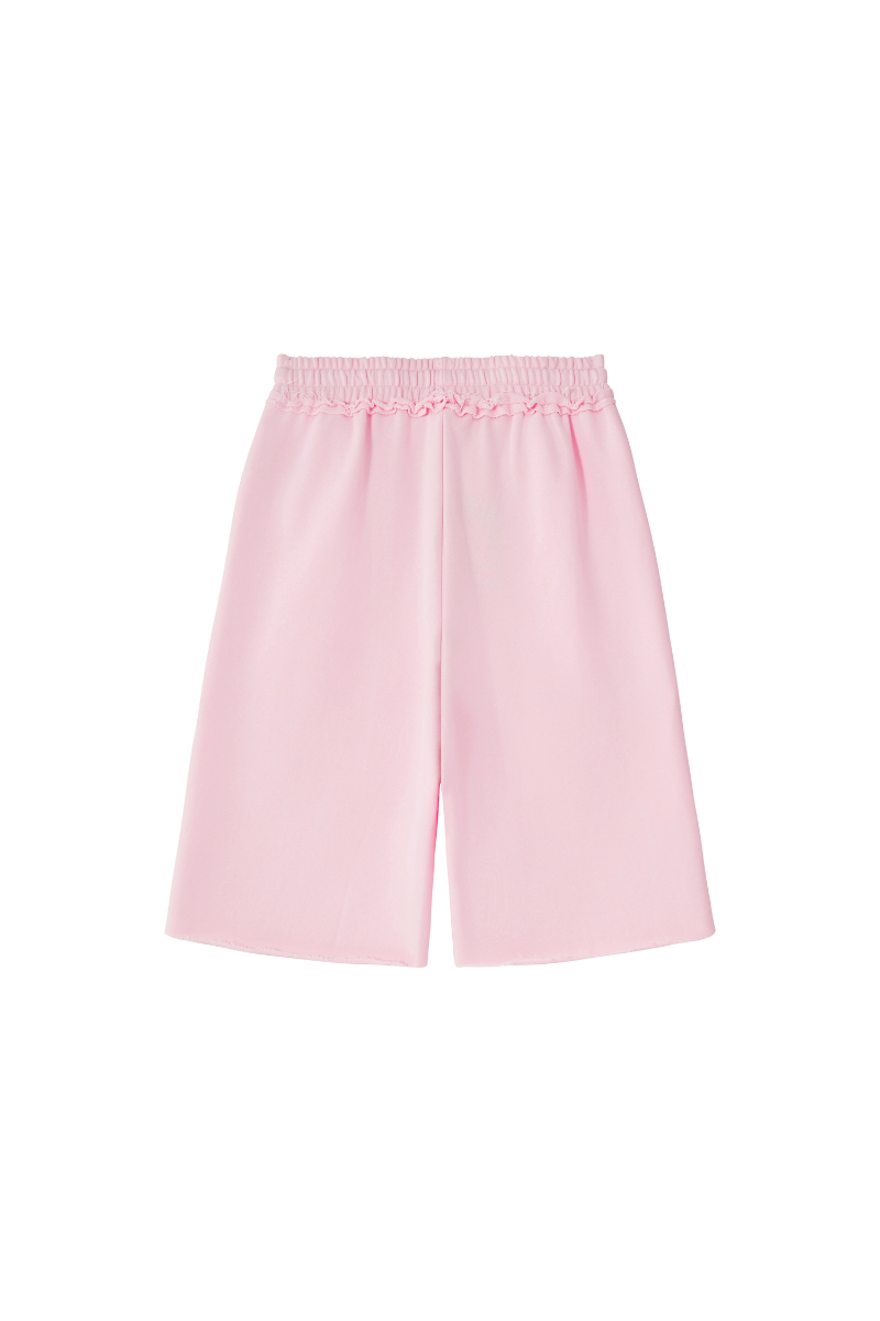 Unisex Fall 100% Cotton Drawstring American Casual Mid-Length Shorts
