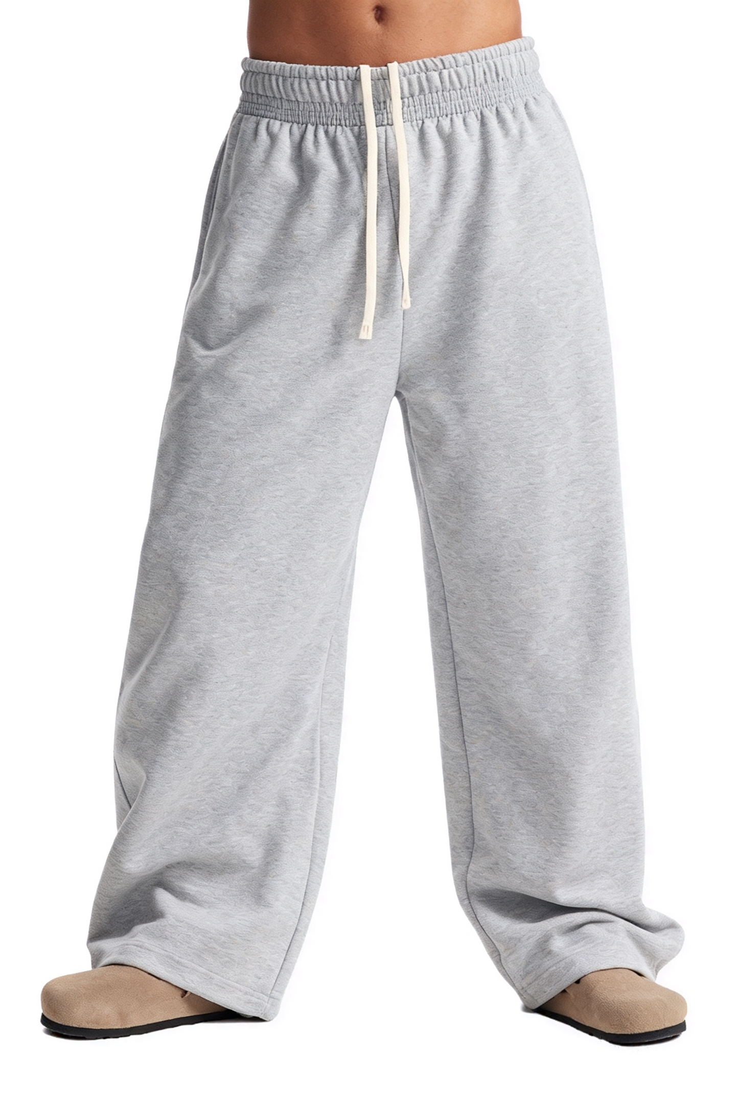 Men/Women Unisex Thermal Fleece Drawstring Casual Jogger Pants