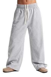 Unisex Thermal Fleece Drawstring Casual Jogger Pants