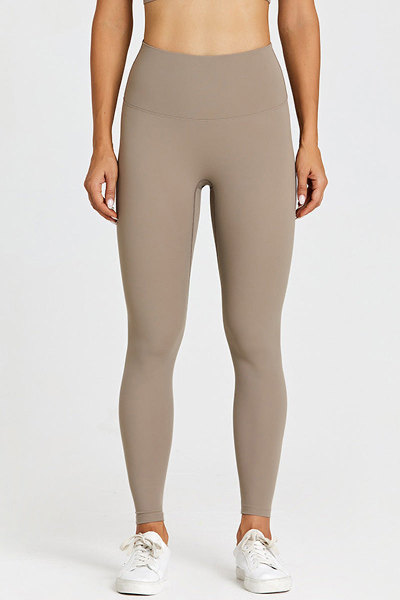 Solid High-Waisted Leggings