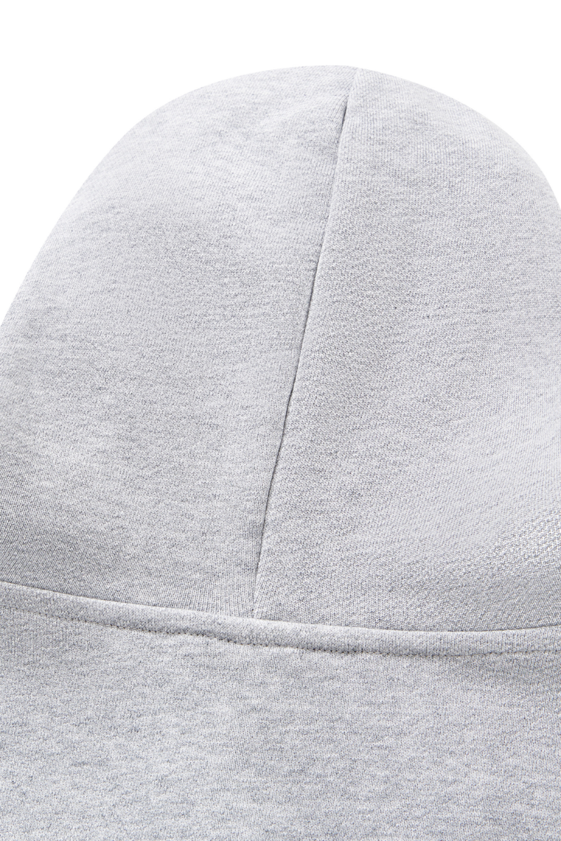 Unisex Fall 100% Cotton Terry Double-Zip Hooded Jacket