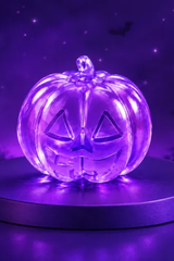 Halloween TPR Pumpkin Transparent Gift Squishy Toy