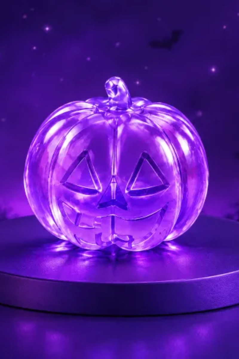 Halloween TPR Pumpkin Transparent Gift Squishy Toy