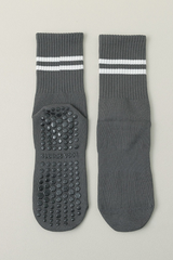 Mid-Calf Color Block Professional Anti-Slip Yoga Socks