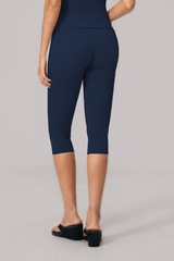 Women's Athletic Bare Feel High Waist Capri Yoga Leggings