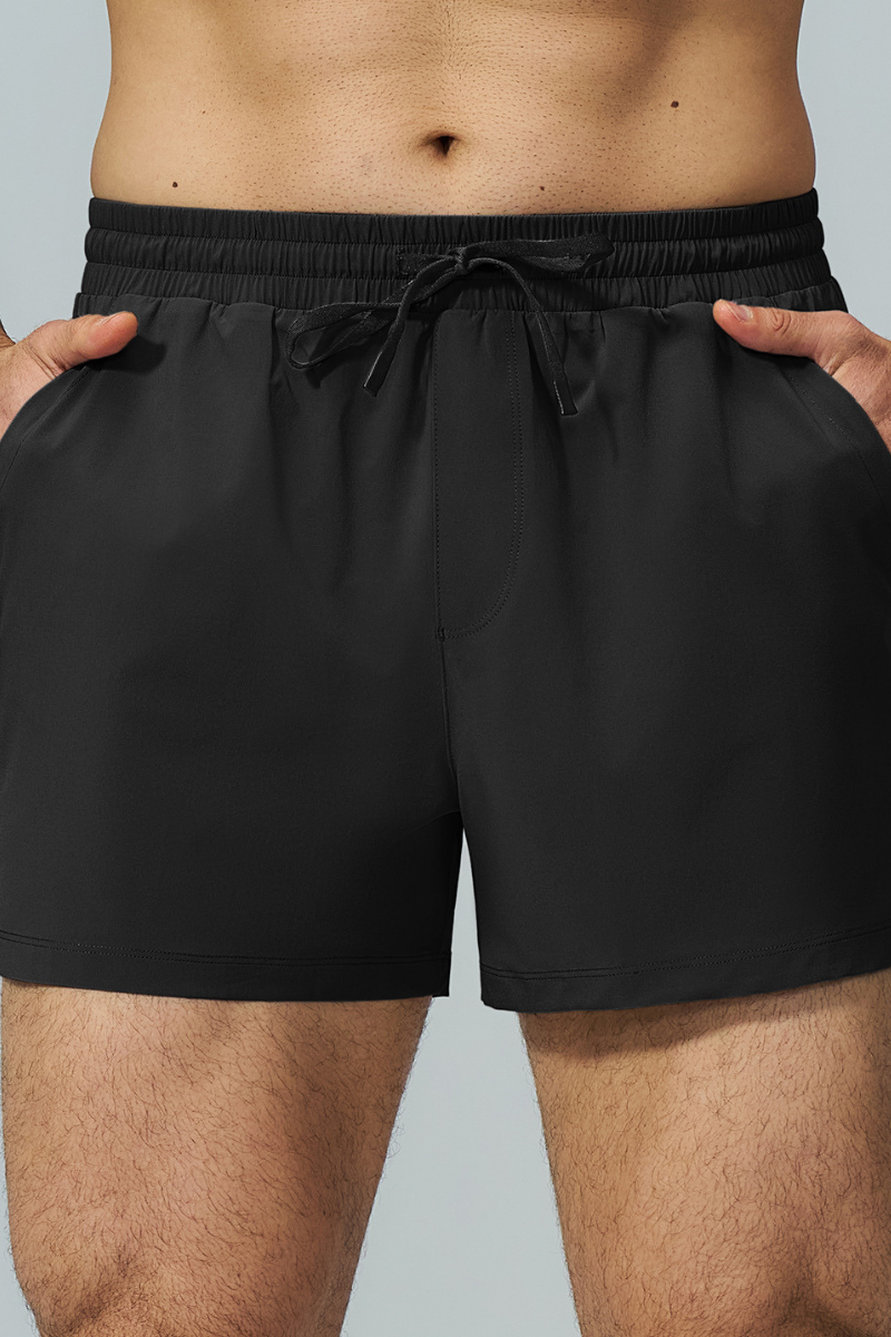 Men's Soft Breathable Athletic Shorts With Built In Liner