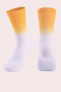 Gradient High-Elasticity Cuff Sports Basketball Socks