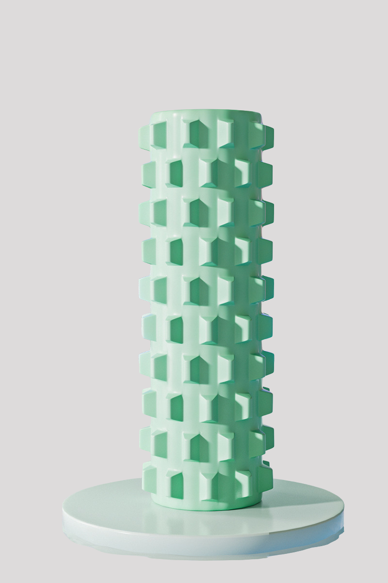 Grid Pattern Deep Tissue Foam Roller 1.48 Length